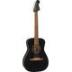 Fender Joe Strummer Campfire Matte Black Chitarra acustica nera con borsa