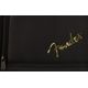 Fender Joe Strummer Campfire Matte Black Chitarra acustica nera con borsa