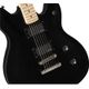 Fender Squier Contemporary Active Starcaster MN Flat Black Chitarra semiacustica