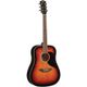 EKO Ranger 6 Brown Sunburst Chitarra acustica marrone