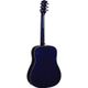 Eko Ranger 6 Eq Blue Sunburst Chitarra acustica elettrificata blu sfumata