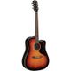 Eko Ranger CW EQ Brown Sunburst Chitarra acustica elettrificata marrone