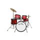 DARESTONE Cldrumrd Batteria acustica da studio cassa 22 rossa