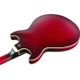 Ibanez Artcore AM53 SRF Sunburst Red Flat Chitarra semiacustica