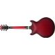 Ibanez Artcore AM53 SRF Sunburst Red Flat Chitarra semiacustica