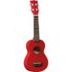 Eko Uku Primo Ukulele Soprano red + custodia + corde + accordatore + prontuario