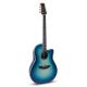 Ovation Celebrity Standard Exotic Super Shallow CS28P-RG-G Caribbean Blue/Natural acustica elettrificata