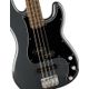 Fender Squier Affinity Precision Bass PJ LRL BPG Charcoal Frost Metallic Basso elettrico