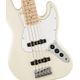 Fender Squier Affinity Jazz Bass V MN WPG Olympic White Basso elettrico 5 corde