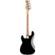 Fender Squier Affinity Precision Bass PJ Pack MN BLK Black Basso elettrico con amplificatore e accessori