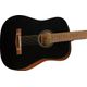 Fender FA15 3/4 Steel Black Chitarra acustica