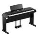 Yamaha DGX670 Black Pianoforte digitale 88 tasti pesati + stand + pedaliera