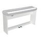 ECHORD WS10W Stand in legno bianco con tre pedali