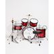 Batteria Acustica Junior 5 pezzi per bambini - Red