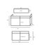 VONYX DB4 Pro DJ Booth System 1.1m Lycra Postazione Console Pieghevole con borsa