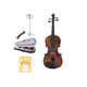 VOX MEISTER VOS44 Violino 4/4 completo + spalliera + libro + leggio Bundle