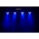Algam Lighting Stagebar II - Set di Illuminazione PAR LED con Controllo DMX
