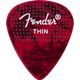 FENDER Plettri Puntinati 351 in Celluloide - Pack da 12 Thin