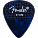 FENDER Plettri Puntinati 351 in Celluloide - Pack da 12 Thin