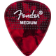 FENDER Plettri Puntinati 351 in Celluloide - Pack da 12 Medium
