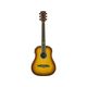 EKO TRI Mini Eq Honey Burst Chitarra acustica elettrificata travel