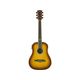 EKO TRI Mini Eq Honey Burst Chitarra acustica elettrificata travel