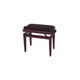 Gewa Pure FX Panca per piano noce satinato - sedile marrone
