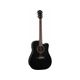 Washburn AD5CEB Chitarra acustica elettrificata nera