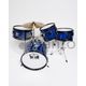 Batteria Acustica Junior 4 pezzi per bambini - Blue