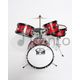 Batteria Acustica Junior 4 pezzi per bambini - Red
