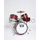 Batteria Acustica Junior 4 pezzi per bambini - Red