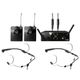 Doppio Radiomicrofono Archetto Sistema Wireless AKG WMS40 Pro Mini Dual Set