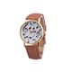 Orologio a tema musica - note musicali Marrone