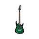 Ibanez GIO GRX70QA TEB Transparent Emerald Burst Chitarra elettrica verde