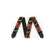 Fender Monogrammed Strap Black/Yellow/Red Tracolla per chitarra