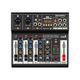 Italian Stage Impianto Audio 300W casse attive SPX10A + Mixer 2MIX4FXU + cover + cavi omaggio