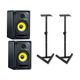 KRK RP5 RoKit G3 Black Coppia Monitor da studio 100W + supporti Bundle