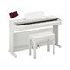 YAMAHA YDP144 Arius White Pianoforte digitale bianco + panca + copritastiera omaggio