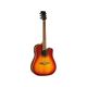 Eko One D CW EQ Vintage Burst Chitarra Acustica elettrificata