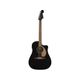 Fender Redondo Player Jetty Black Chitarra acustica elettrificata nera