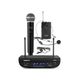 VONYX WM82C Doppio Radiomicrofono UHF 1 gelato + 1 archetto + pulce