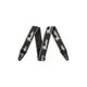 Fender Running Logo Strap Tracolla per chitarra nera
