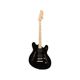 Fender Squier Affinity Starcaster MN Black Chitarra semiacustica nera