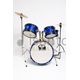 Batteria Acustica Completa - Junior Series 5 pezzi Blue