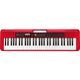 Casio Casiotone CT S200 Red Tastiera portatile 61 tasti Rossa