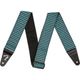 Fender Houndstooth Jacquard Strap Teal Tracolla per chitarra