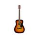 Fender CC60S Concert 3-Color Sunburst Chitarra acustica Sfumata marrone