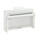 Yamaha Clavinova CLP735 White Pianoforte digitale bianco