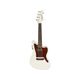 Fender Fullerton Jazzmaster Uke Olympic White Ukulele concerto elettrificato