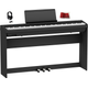 Roland FP30X BK Black Pianoforte digitale + stand + pedaliera + cuffie + copritastiera in omaggio